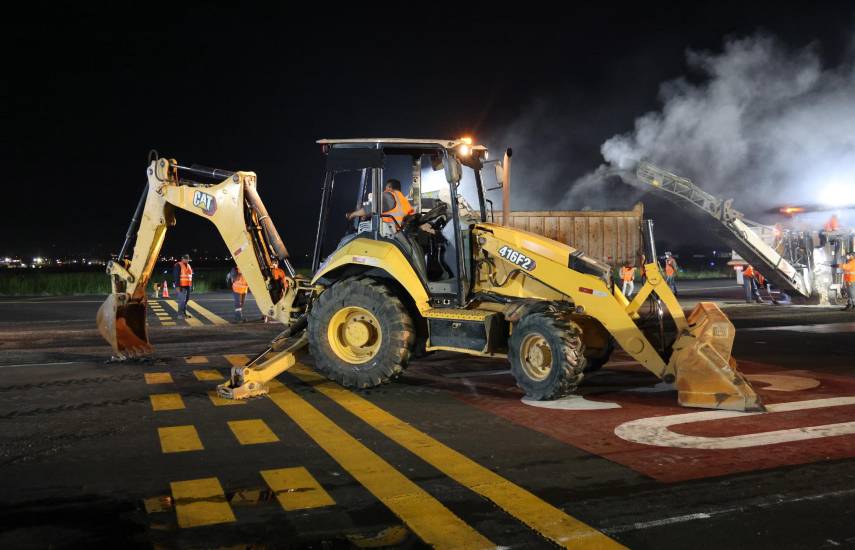 Inician las evaluaciones para rehabilitar las pistas del Aeropuerto de Tocumen