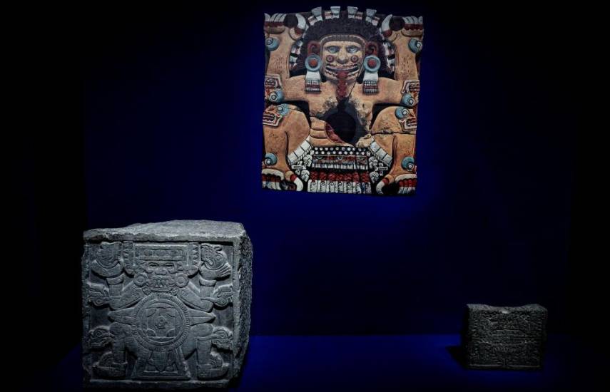 Los tesoros más recientes del Templo Mayor mexica expuestos en París