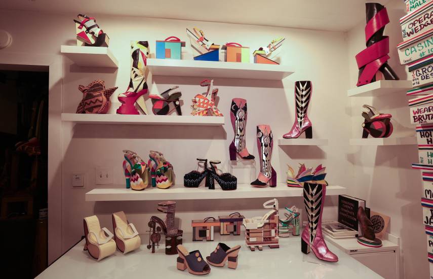 La rara colección de un zapatero de Los Ángeles.