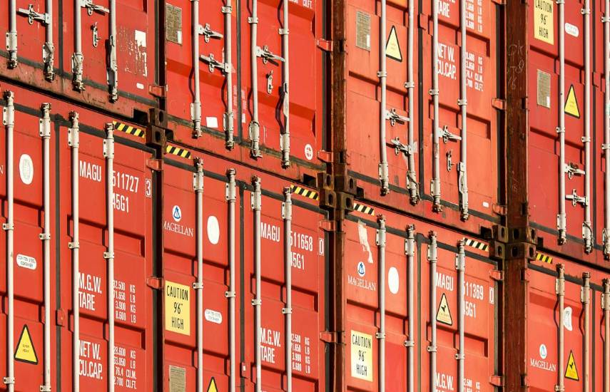 AFP | Contenedores en Puerto Balboa.