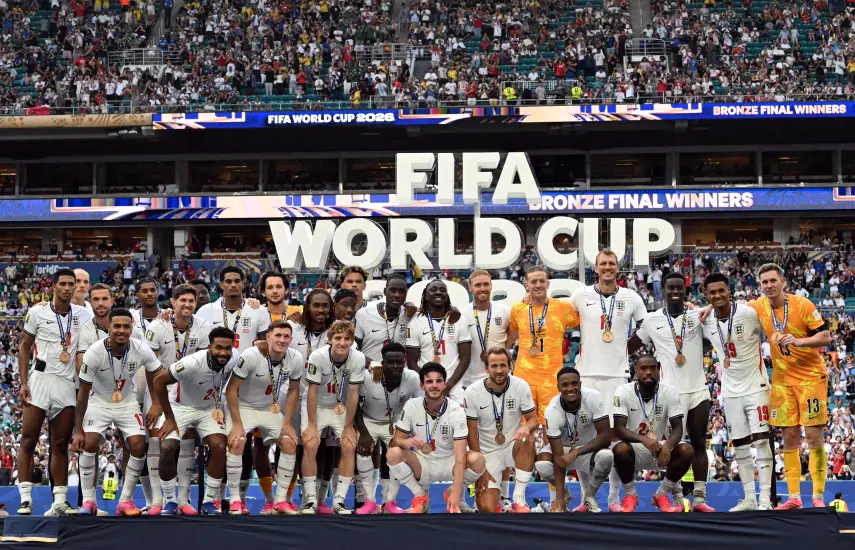 Inglaterra termina tercera en el Mundial 2026