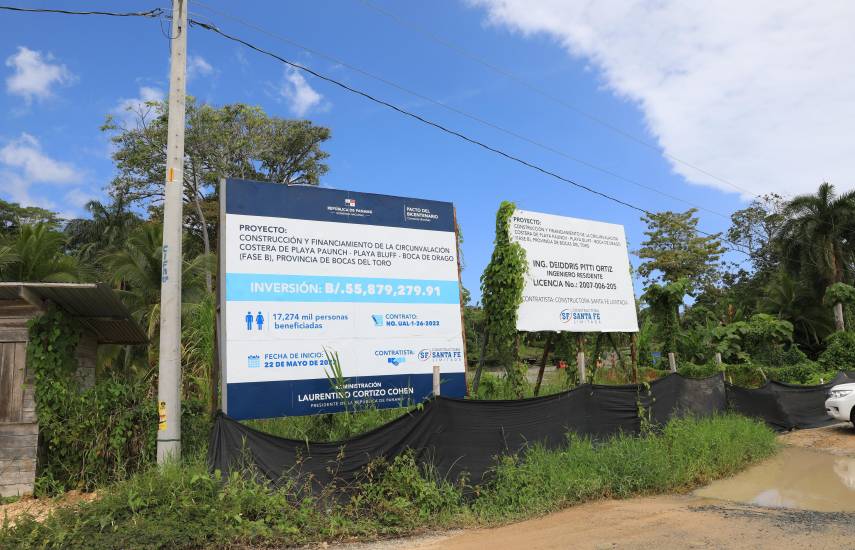 Mulino visita Bocas del Toro para evaluar proyectos de desarrollo y mejorar infraestructura provincial