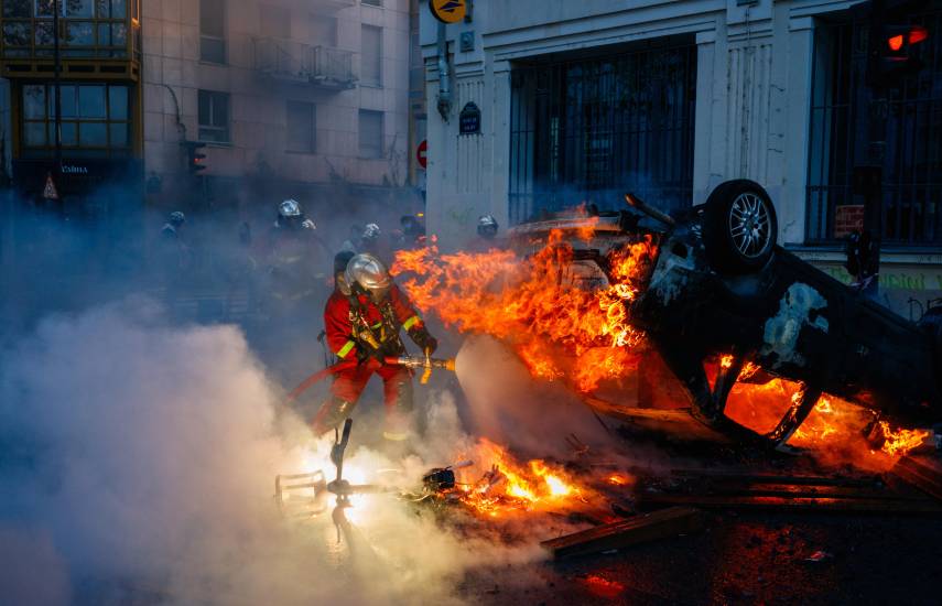 Tomamos la Bastilla: Las protestas por el costo de la vida sacuden Francia