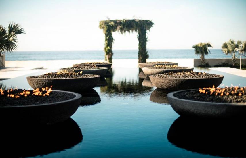 $!Medallista Simone Biles se casa en un lujoso hotel de Los Cabos