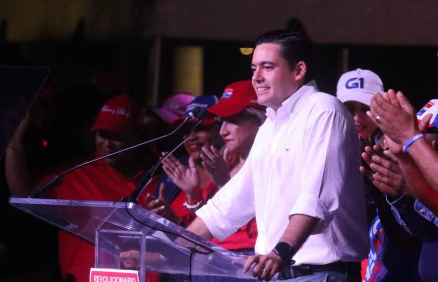 ANDRADE | El candidato José Gabriel Carrizo durante el cierre de campaña.