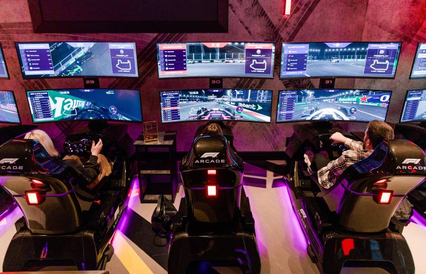 F1 Arcade calienta motores para su apertura en Madrid
