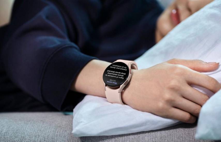 La detección de la apnea del sueño llegará a los relojes Samsung Galaxy y la ‘app’ Health