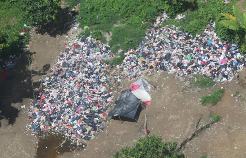 Un daño ambiental progresivo en la ruta que utilizan miles de migrantes en la selva y en los ríos de Darién