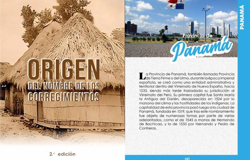 Tribunal Electoral lanza segunda edición digital del libro “Origen del nombre de los corregimientos”