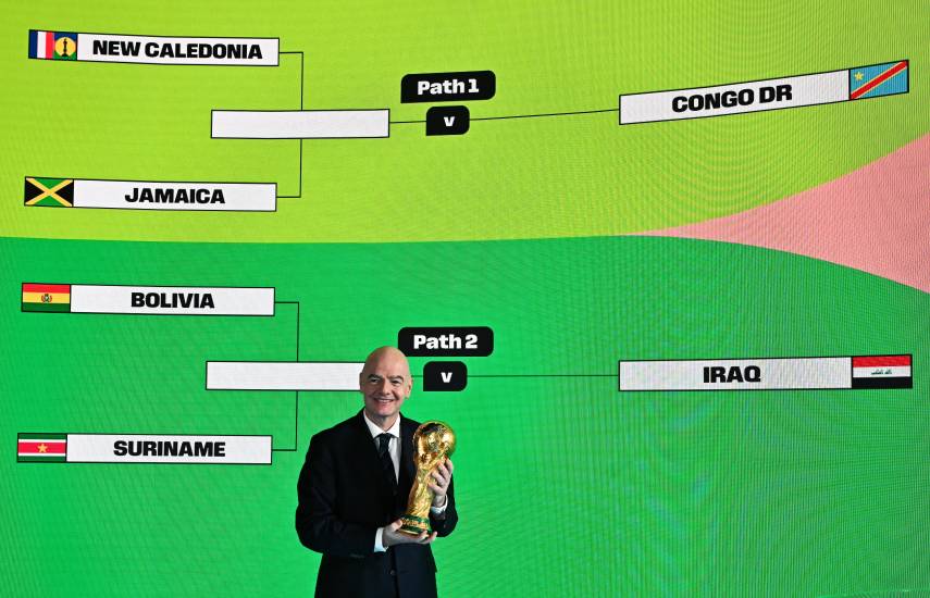 Mundial: Listos repechajes intercontinental y europeo