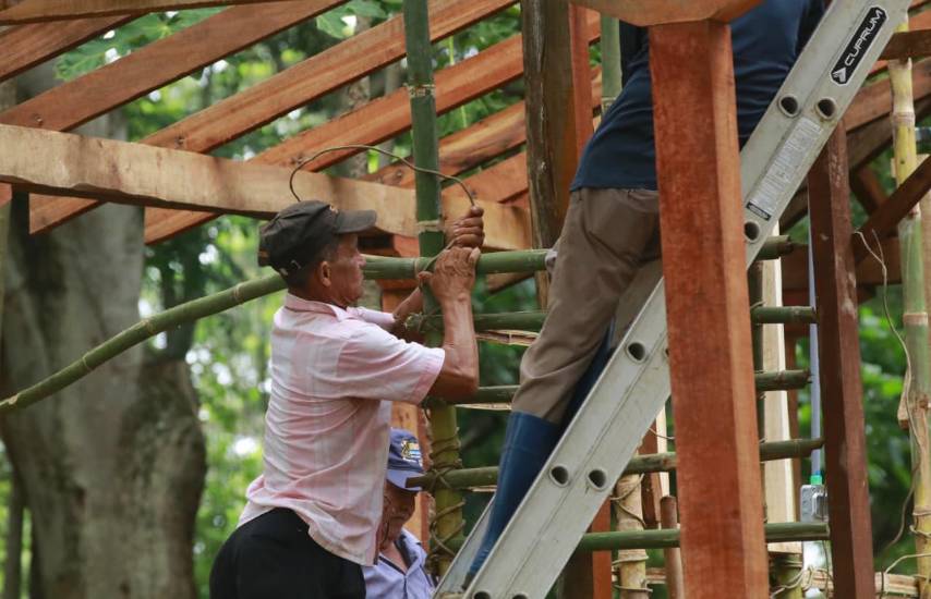 Avanza la restauración de casas de quincha en El Pausílipo, Las Tablas