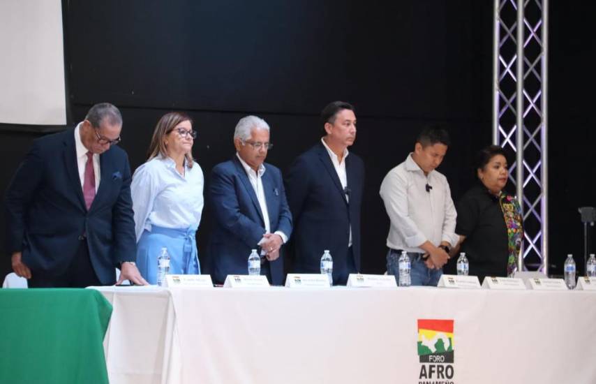 Candidatos escuchan las demandas de la población afropanameña y hablan de sus propuestas