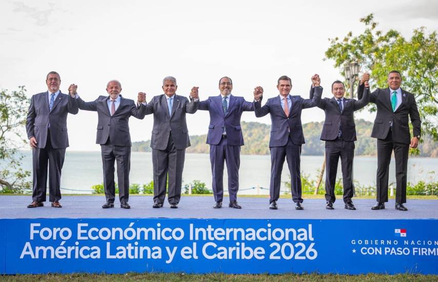 ML | Jefes de Estados junto al presidente José Raúl Mulino.