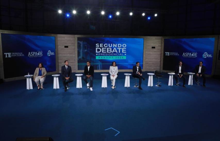 ML | Los candidatos presidenciales, Maribel Gordón; Melitón Arrocha; Ricardo Lombana; Zulay Rodríguez; José Gabriel Carrizo; Martín Torrijos y Rómulo Roux.