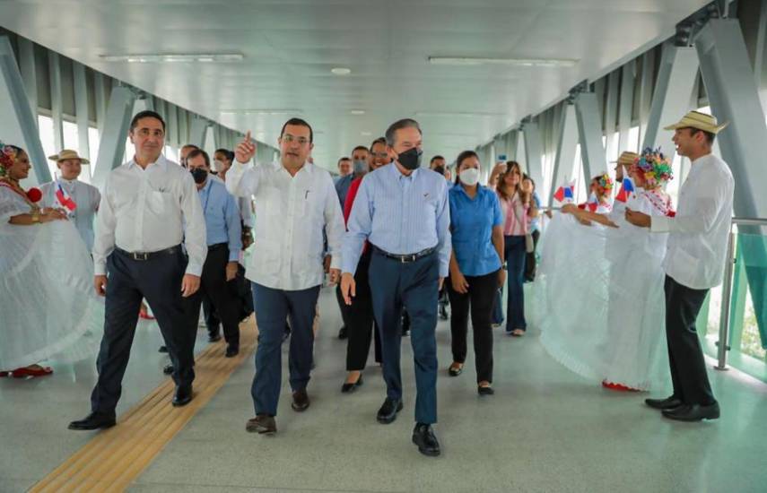 Inauguran ramal que conecta la Línea 2 con el Aeropuerto de Tocumen