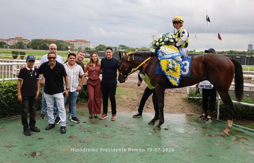“Booz Baruc” gana el Clásico Appucapa y empata récord de pista de los 1,200 metros