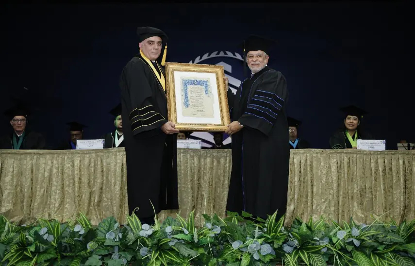 UMIP otorga Doctorado Honoris Causa a Rodolfo Sabonge