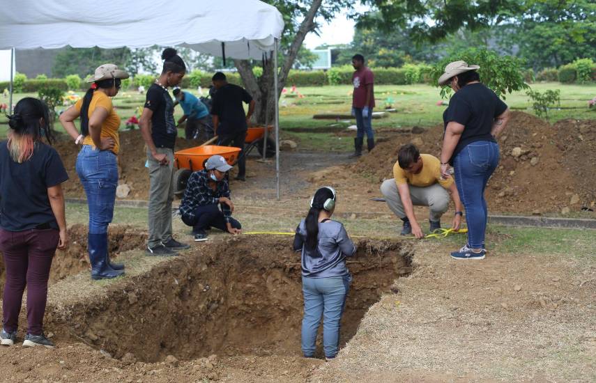 Culmina primera etapa de exhumaciones de 2026 en el Jardín de Paz