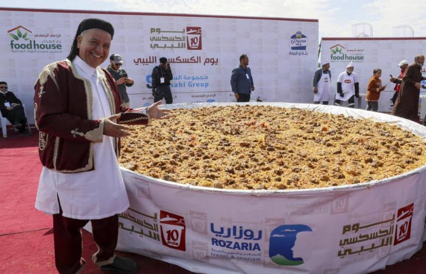 Los libios quieren reconocimiento internacional para su cuscús