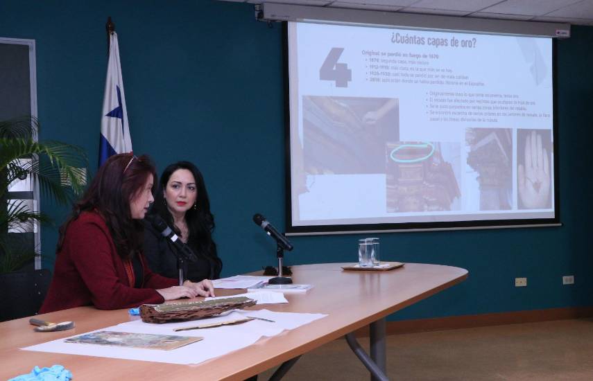 Revelan detalles técnicos y hallazgos del Retablo Mayor en el Casco Antiguo