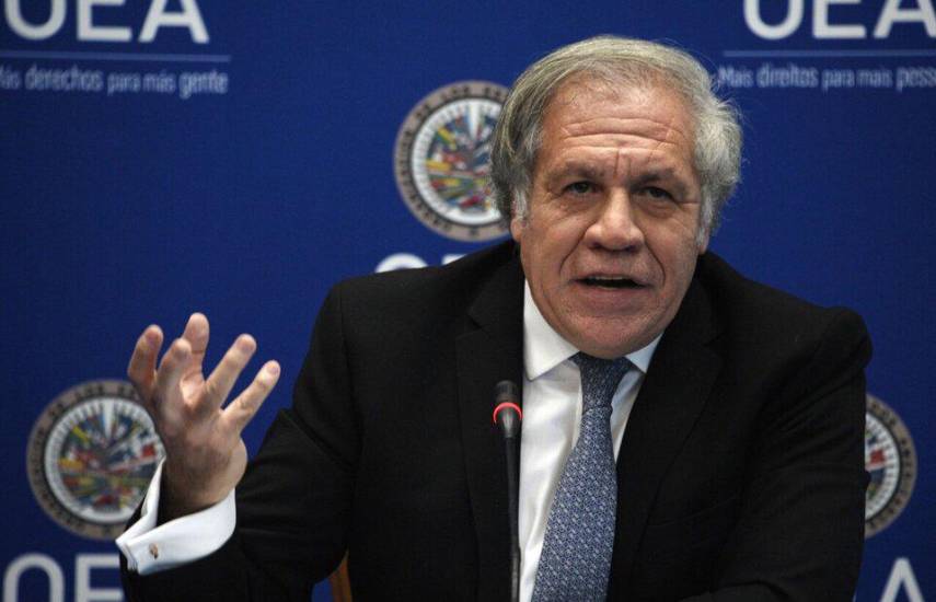 El secretario general de la Organización de Estados Americanos (OEA), Luis Almagro.