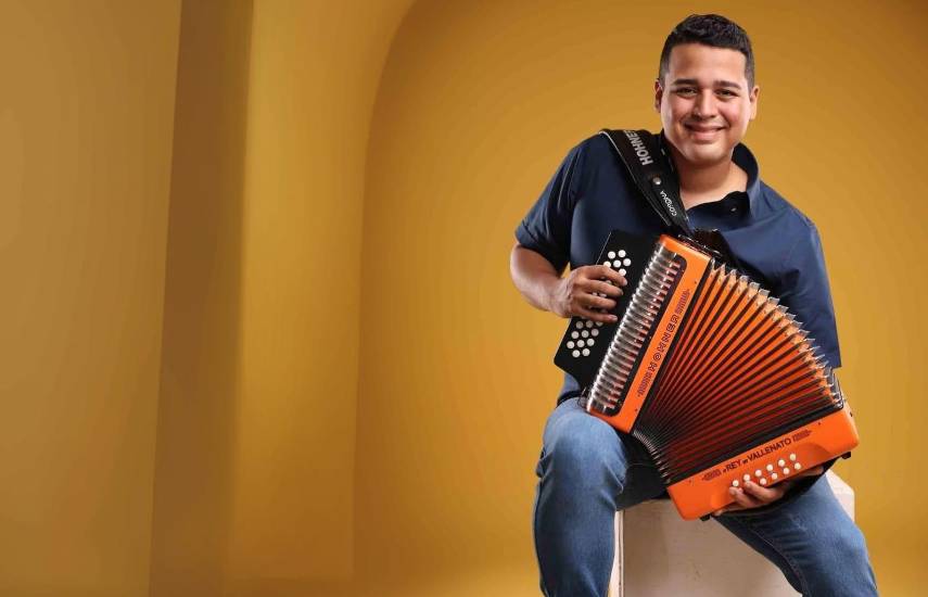 Jerry Bernal, la nueva estrella del acordeón