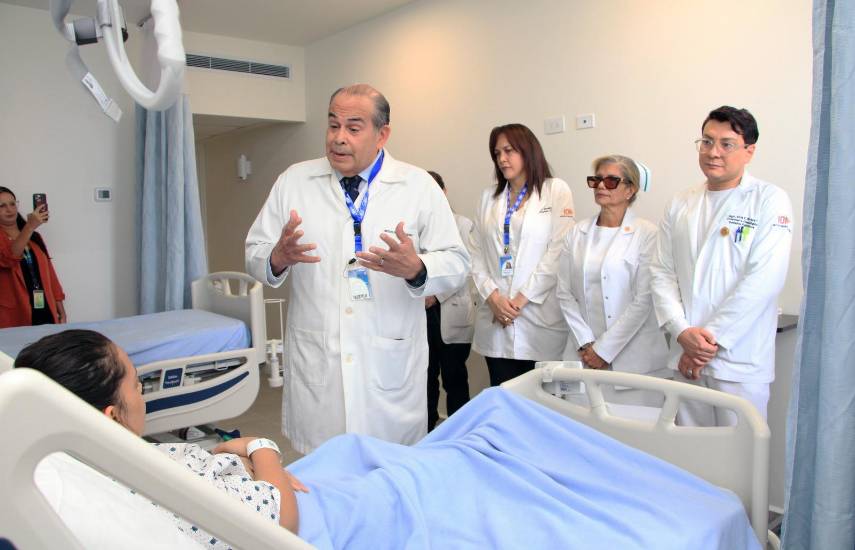 Inauguran sala de cuidados paliativos del Instituto Oncológico Nacional en la Ciudad de la Salud