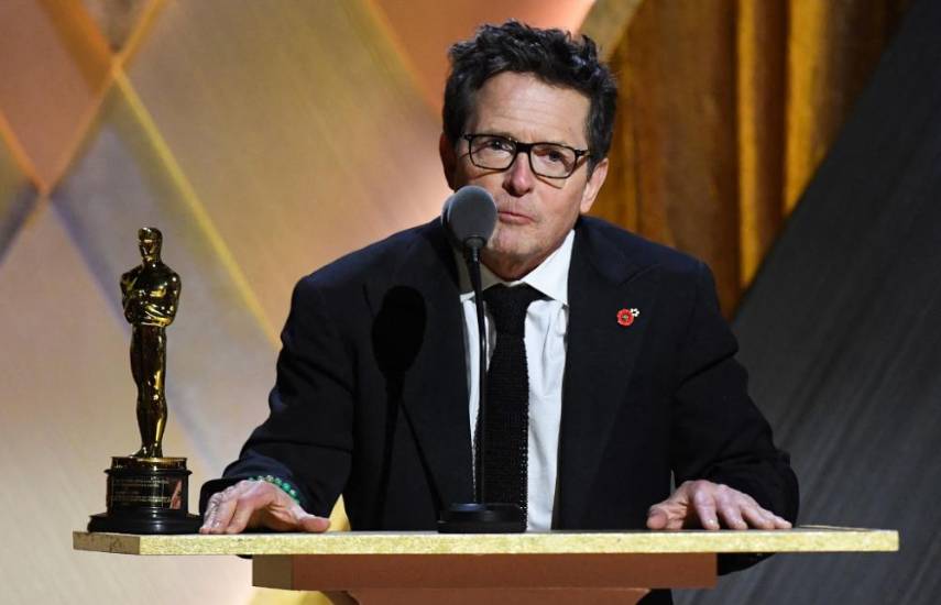 Actor y activista sobre el Parkinson Michael J. Fox recibe Oscar honorífico