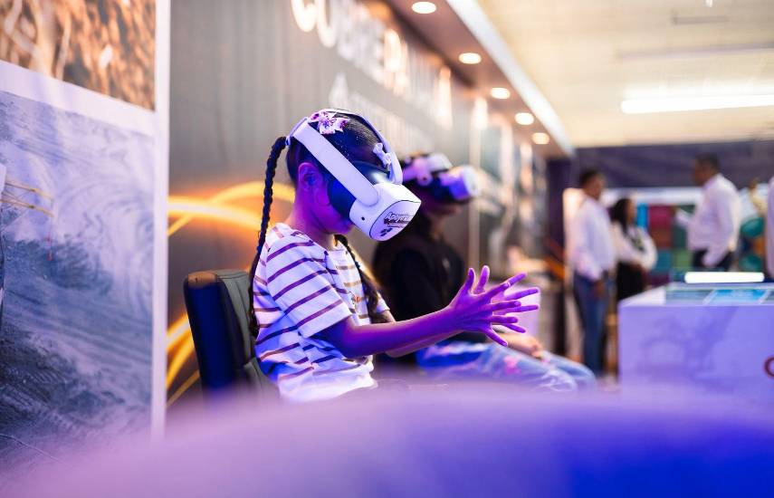 Más de 5,000 personas visitan el simulador de Cobre Panamá en la Feria de David