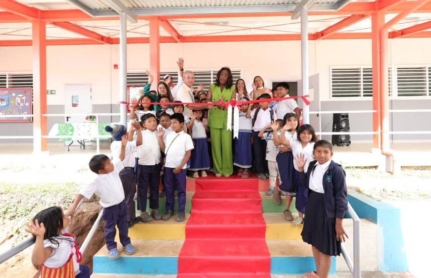 Nuevo centro escolar en la comarca indígena Ngäbe Buglé