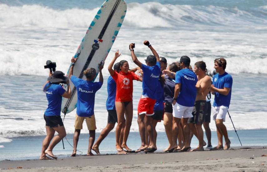 ‘Panas’ arrasaron en el surf