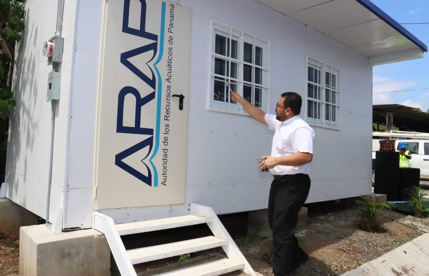 ARAP refuerza vigilancia pesquera con nuevo puesto modular en Puerto Mensabé