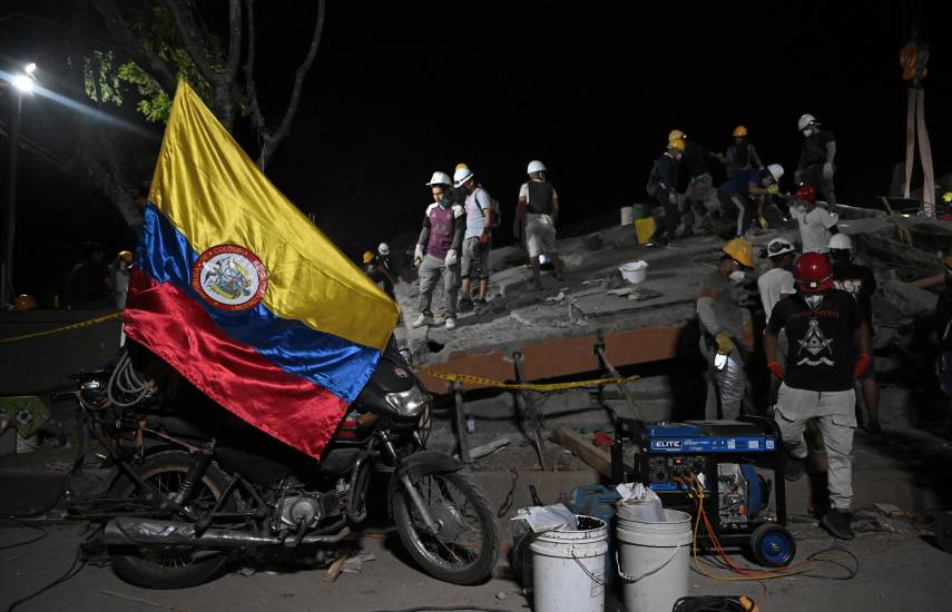 Colombia agota el plazo para hallar supervivientes del terremoto