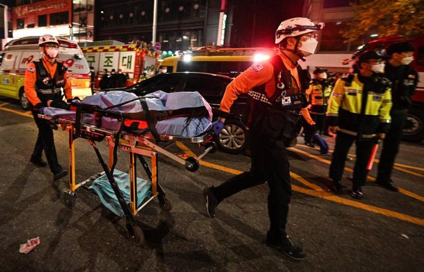 Informe revela 146 muertos en estampida de Halloween en Corea del Sur