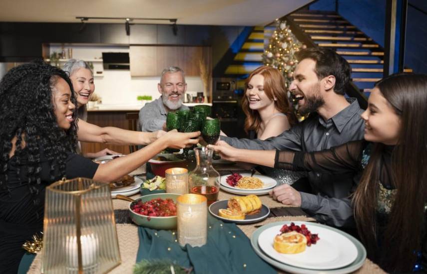Cena de Año Nuevo inolvidable