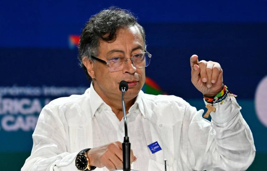 AFP | Gustavo Petro, presidente de Colombia.