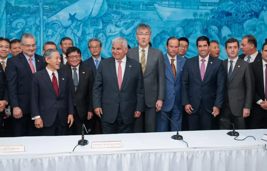 Empresarios de Japón interesados en financiar megaproyectos en Panamá