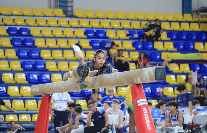 La gimnasia es su felicidad