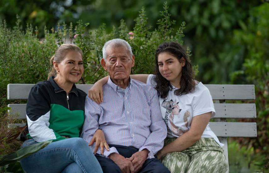 Boqueteño supera los 110 años, Don Juan disfruta su longevidad