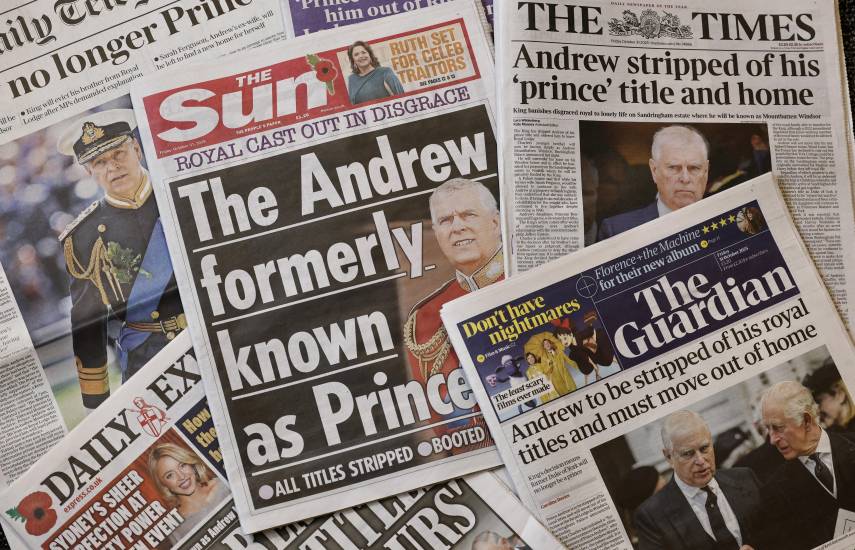 ¿Qué futuro le espera al expríncipe Andrés?