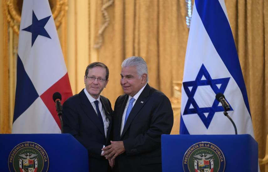 Presidente de Israel advierte desde Panamá sobre alcance global de Irán en reunión con Mulino