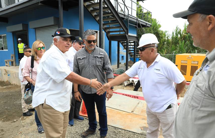 Mulino visita Bocas del Toro para evaluar proyectos de desarrollo y mejorar infraestructura provincial