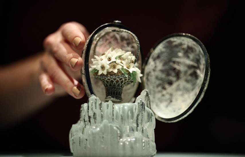 El Huevo de Invierno de Fabergé bate un récord en una subasta por 22,9 millones de libras