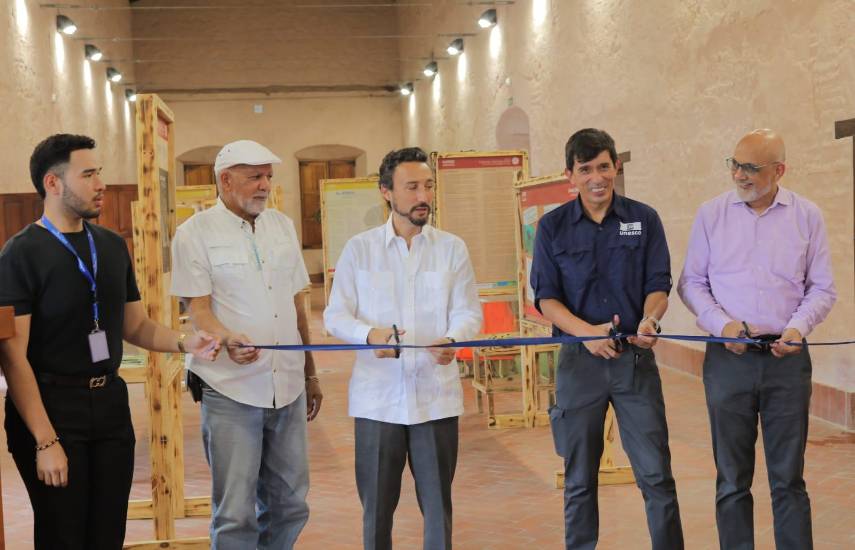 Cortesía | Embajador de España en Panamá durante la inauguración.