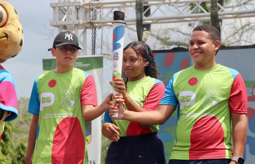 El relevo de la Antorcha de los Juegos Suramericanos llega a la Ciudad de Panamá