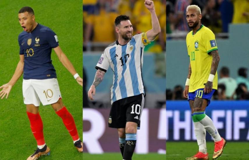 Mbappé, Messi, Neymar y las estrellas de los cuartos de fianal del Mundial de Catar
