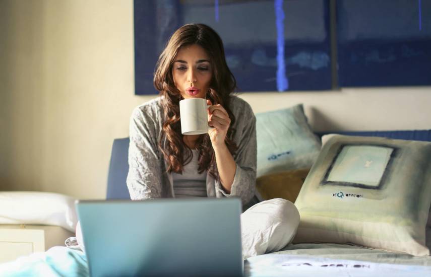 ¿Tomar café antes de dormir?