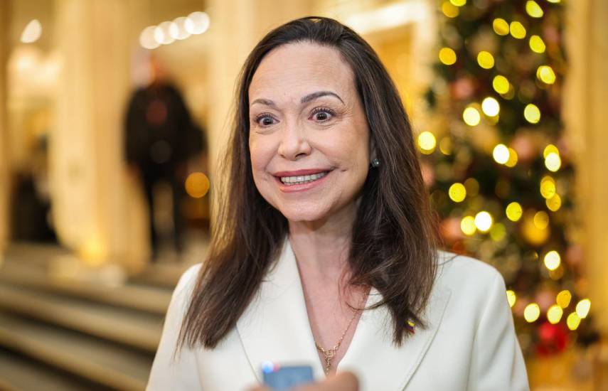 Líder opositora Machado no participará en diálogos con gobierno de Venezuela respaldados por EEUU