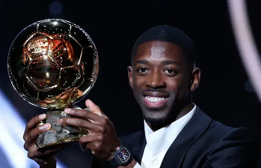 Ousmane Dembélé cierra 2025 como el mejor jugador en los Globe Soccer Awards