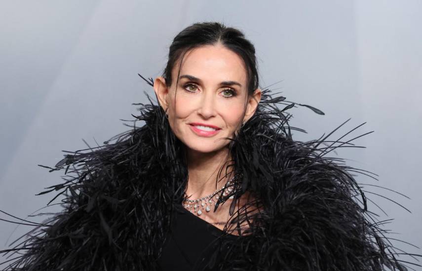 La estrella de Hollywood Demi Moore.